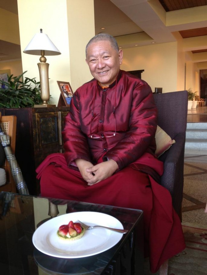 Ringu Tulku in Nepal Feb 13