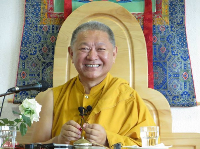 Rinpoche teaching