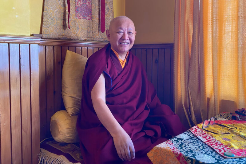 Image of Rinpoche in Gangtok 2026