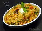 VEGETABLE BIRYANI: तरकारी बिरयानी